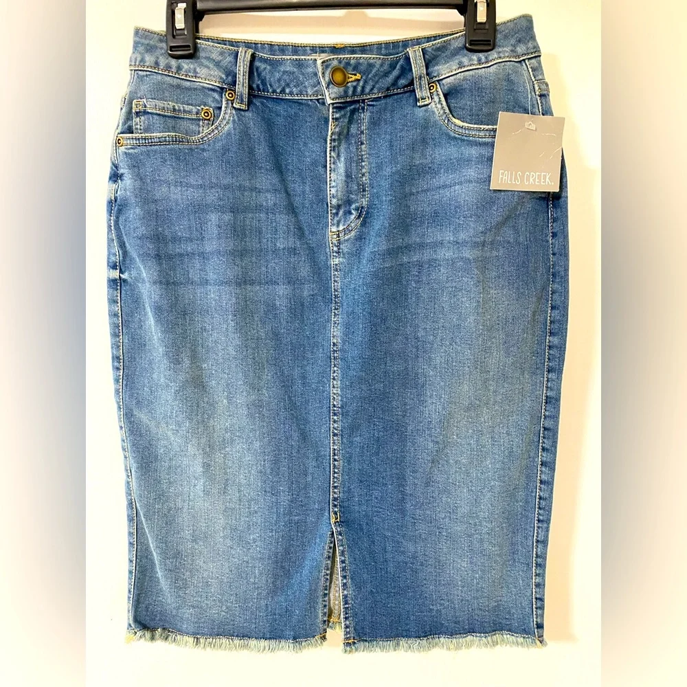 NWT Falls Creek Women’s Denim Skirt - Picture 1 of 7